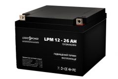 Аккумулятор  LPM 12 - 26 AH