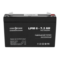 Аккумулятор AGM LP 6-7.2 AH (код 2571)