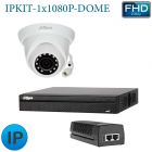 Комплект видеонаблюдения IPKIT-1x1080P-DOME